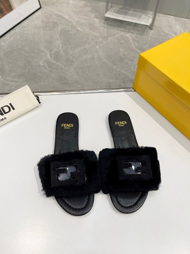 Fendi Hairy slippers 001 (2022)