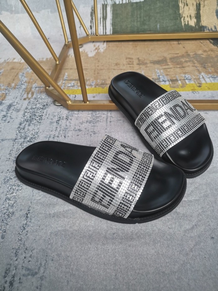 Fendi Slipper Men Shoes 0044（2022）