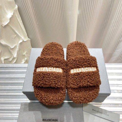 Balenciaga Hairy slippers 0016（2022）