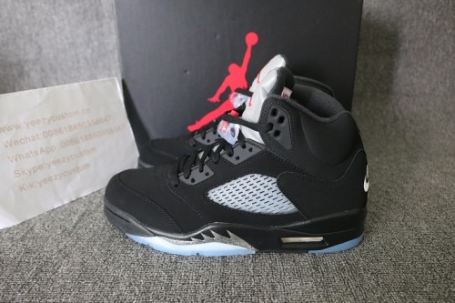 Air Jordan 5 OG Black Metallic Silver 2016