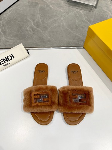 Fendi Hairy slippers 002 (2022)