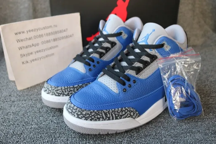Authentic Air Jordan 3 “Varsity Royal”