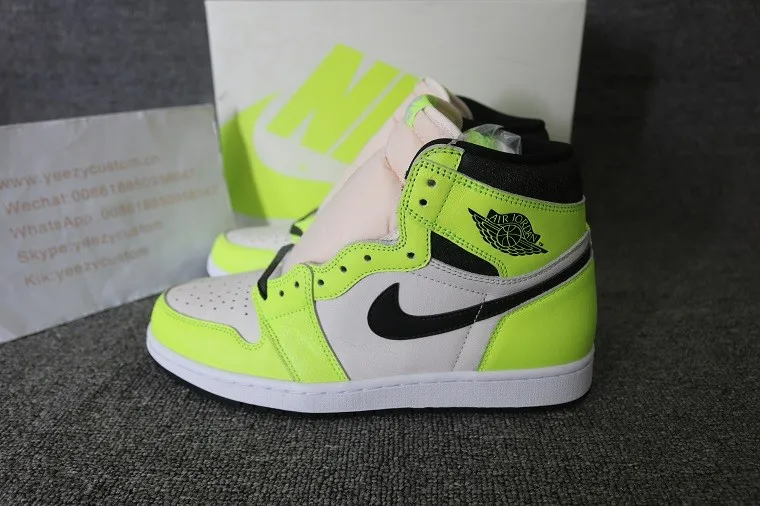 Authentic Air Jordan 1 High OG Volt
