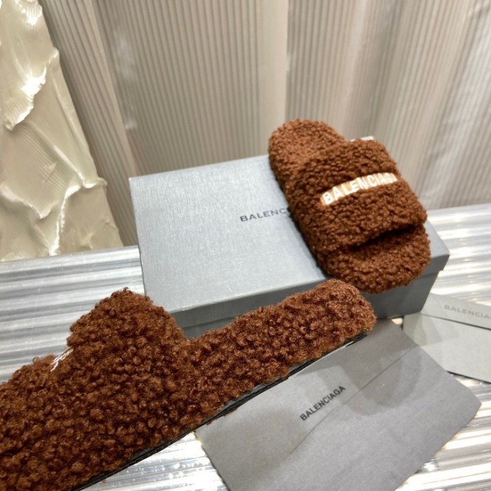 Balenciaga Hairy slippers 0016（2022）