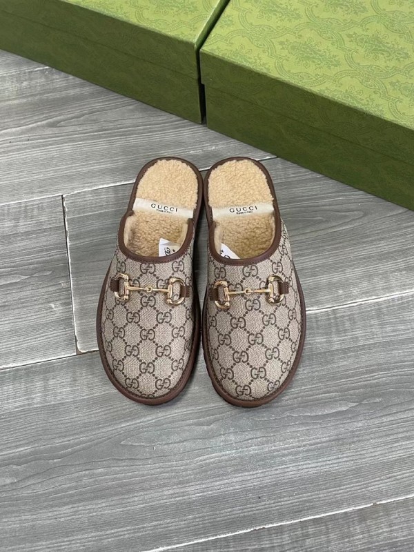 Gucci Hairy slippers 0012 (2022)