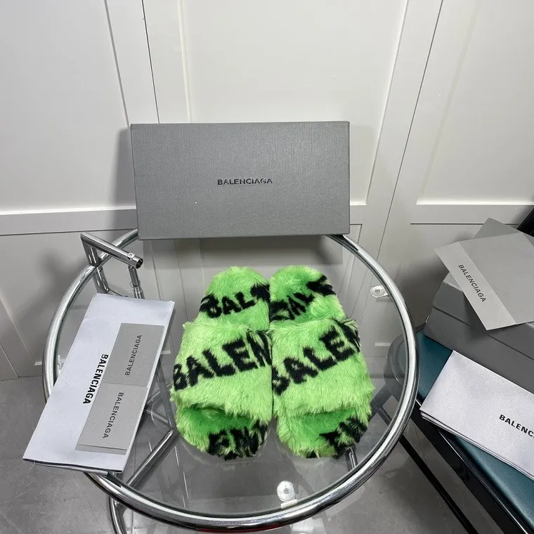 Balenciaga Hairy slippers 002（2022）