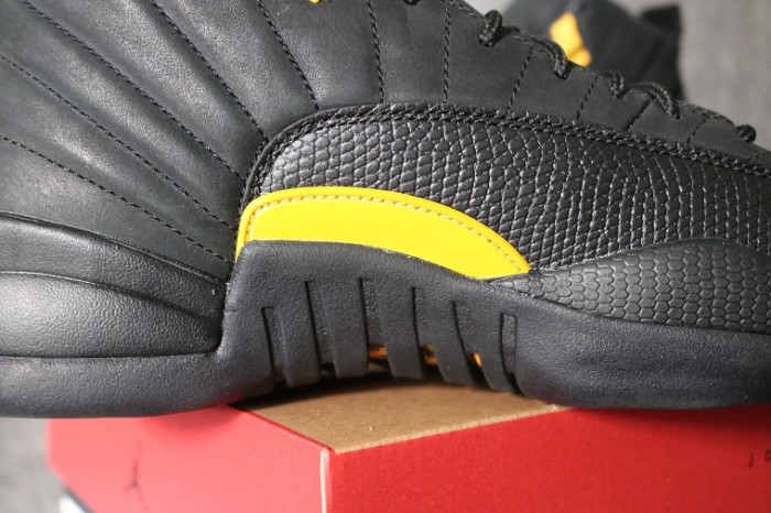 Authentic Air Jordan 12 Black Taxi