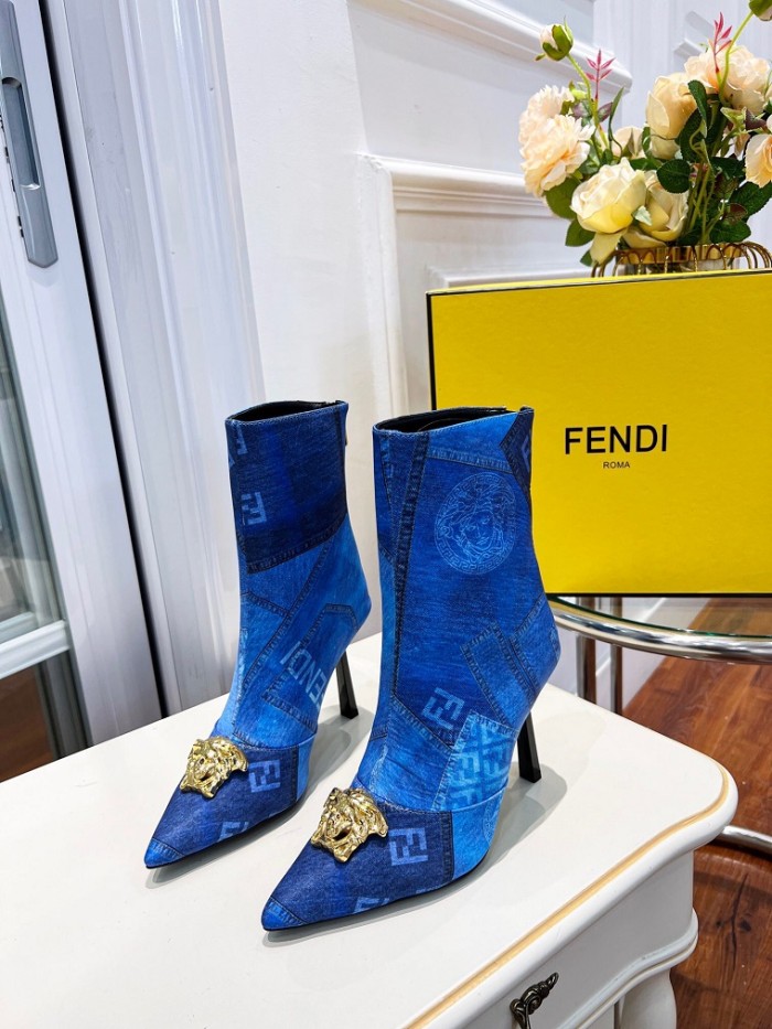 Fendi Short Boost Women Shoes 0016 (2022)