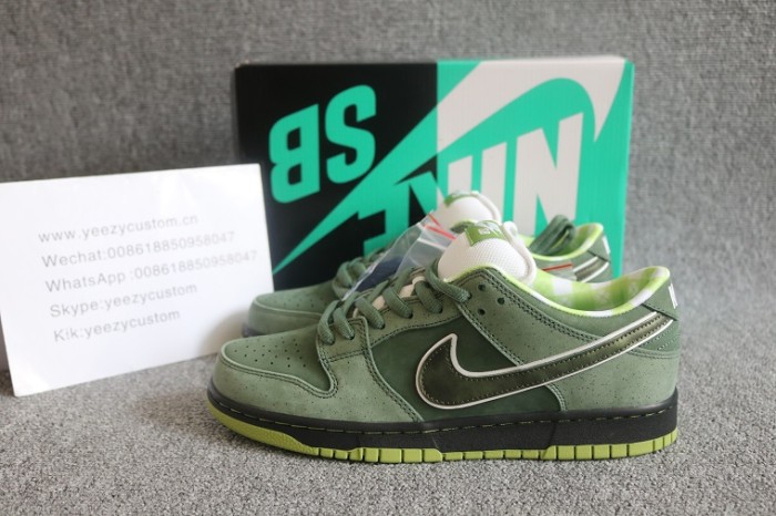 Authentic Concepts X Nike SB Dunk Low Green Lobster
