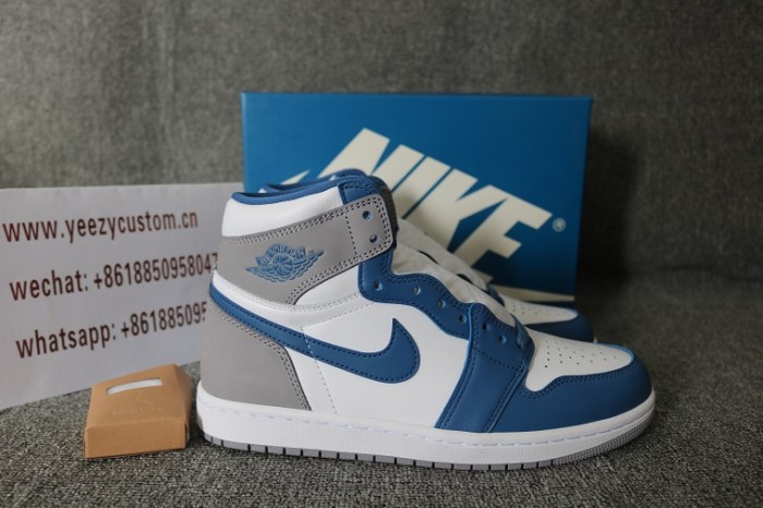 Authentic Air Jordan 1 Retro High OG True Blue