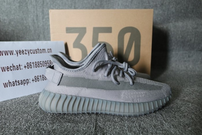 Authentic Adidas Yeezy 350 V2 Surfaces in Light Grey