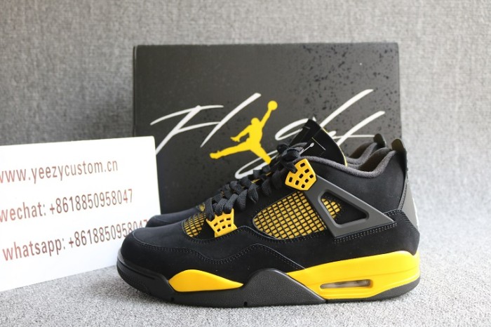 Authentic Air Jordan 4 “Thunder” 2023