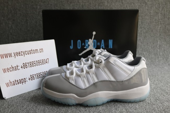 Authentic Air Jordan 11 Cement Grey