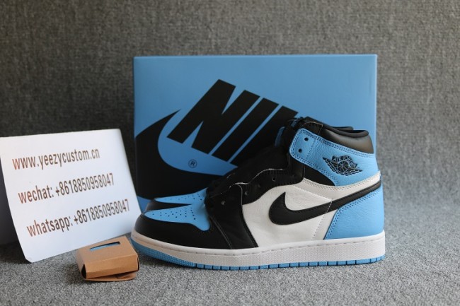 Authentic Air Jordan 1 High OG UNC Toe