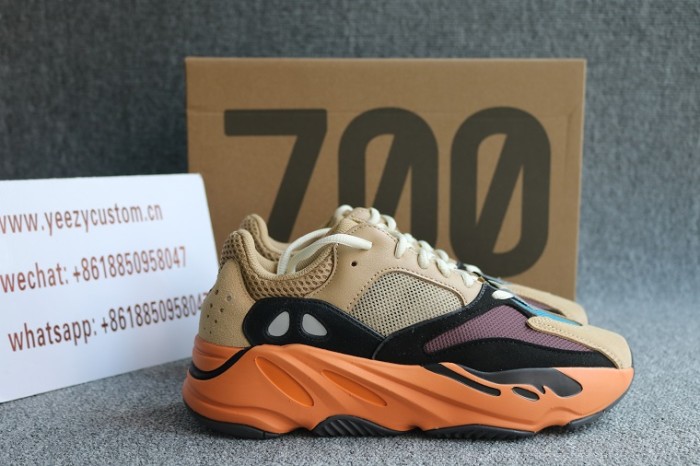 Authentic Adidas Yeezy Boost 700 Enflame Amber