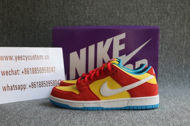 Authentic Nike SB Dunk Low Bart Simpson