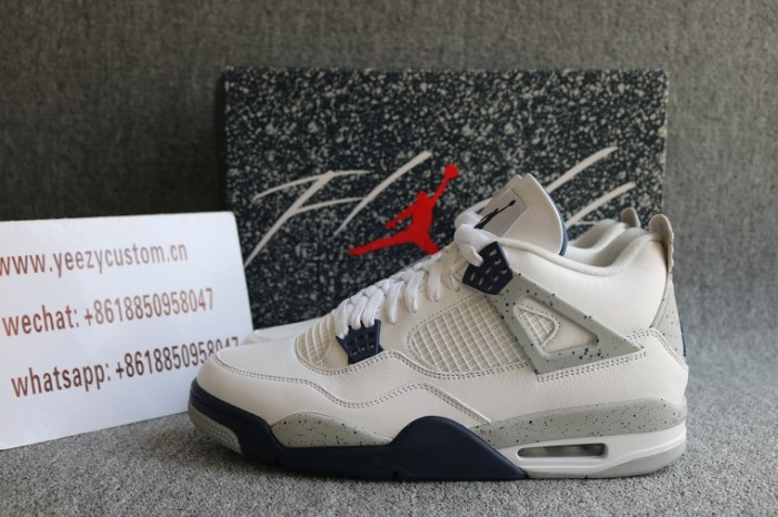 Authentic Air Jordan 4 Midnight Navy