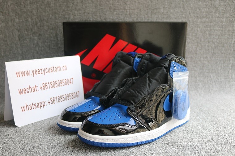 Authentic Air Jordan 1 High OG “Patent Royal”