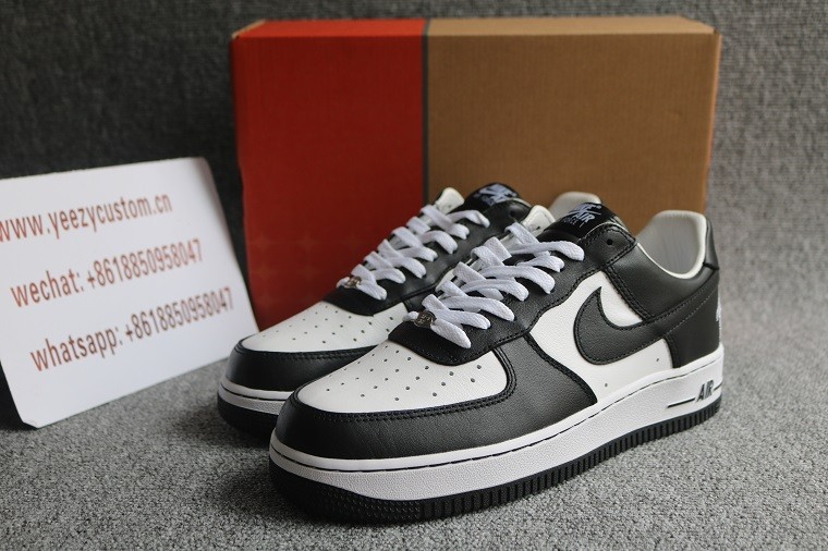 Authentic Terror Squad X Nike Air Force 1 Low White Black