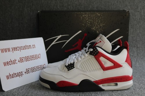 Authentic Air Jordan 4 “Red Cement”