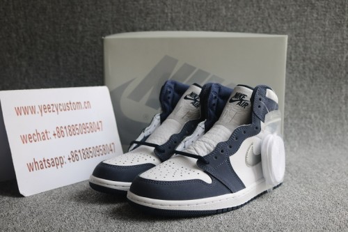 Authentic Air Jordan 1 Retro High Midnight Navy