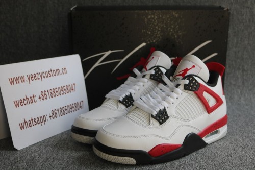 Authentic Air Jordan 4 “Red Cement”