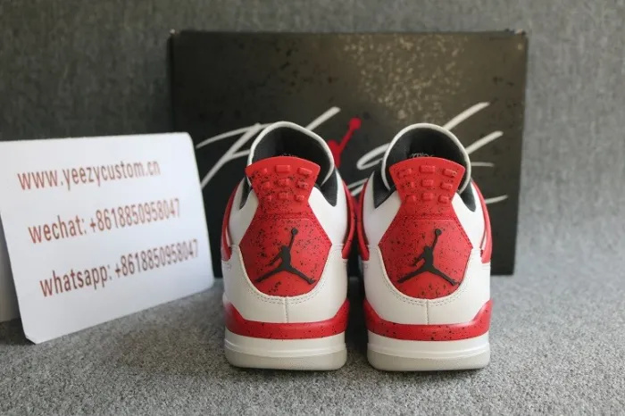 Authentic Air Jordan 4 “Red Cement”