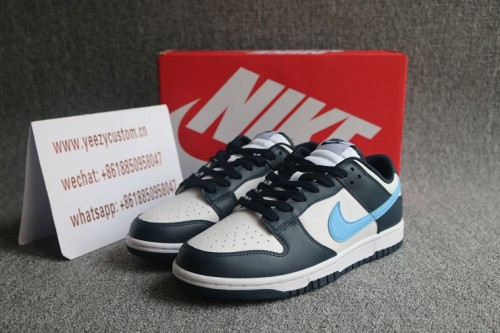 Authentic Nike Dunk Low Midnight Navy 2023