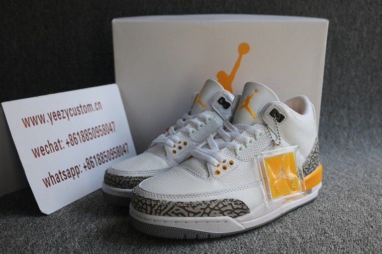 Authentic Air Jordan 3 Retro Laser Orange WMNS