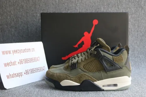 Authentic Air Jordan 4 Craft Medium Olive 