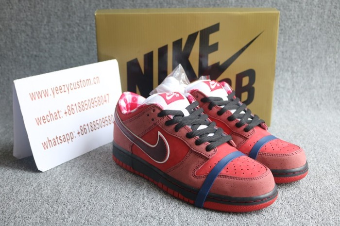 Authentic Concepts X Nike SB Dunk Low Red Lobster