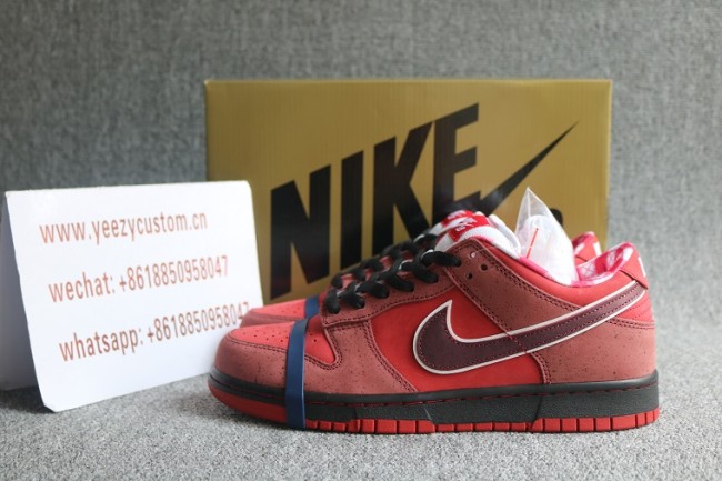 Authentic Concepts X Nike SB Dunk Low Red Lobster