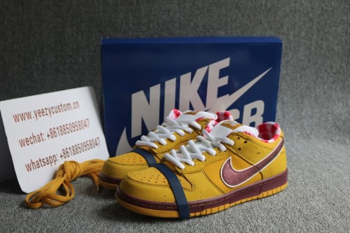 Authentic Concepts X Nike SB Dunk Low Yellow Lobster