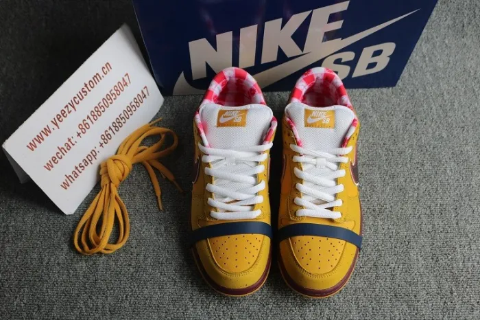 Authentic Concepts X Nike SB Dunk Low Yellow Lobster