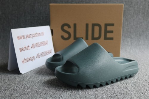 Authentic Adidas Yeezy Slide Slate Marine