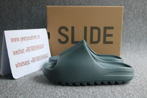 Authentic Adidas Yeezy Slide Slate Marine