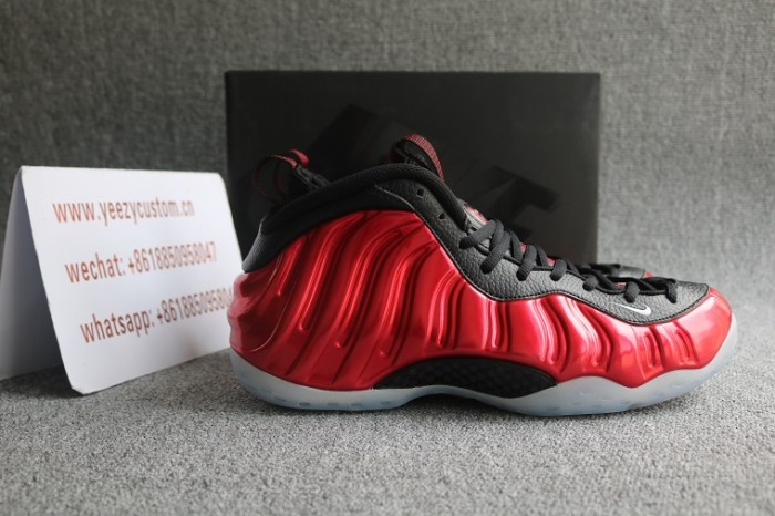 Authentic Nike Air Foamposite One Red Metallic 