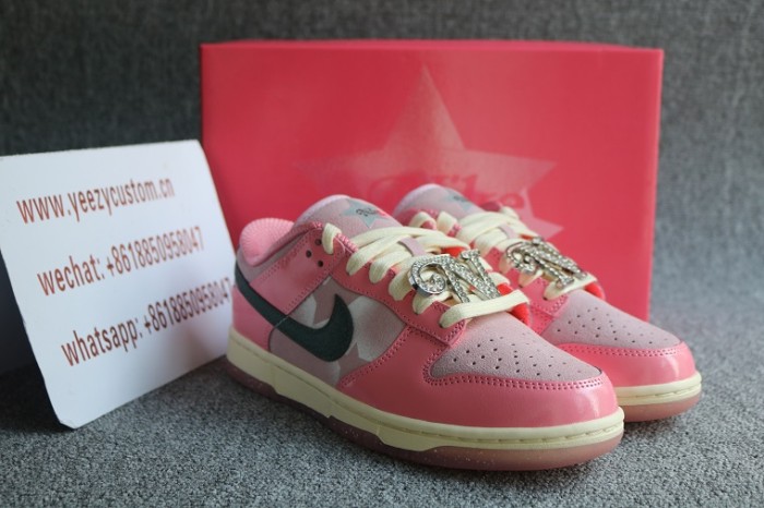 Authentic Nike SB Dunk Low Hot Punch And Pink Foam