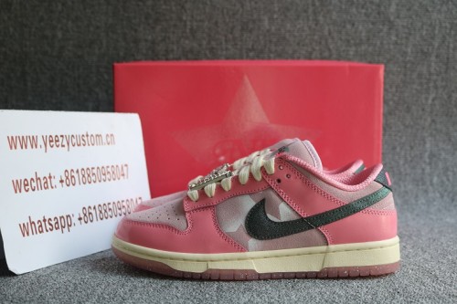 Authentic Nike SB Dunk Low Hot Punch And Pink Foam
