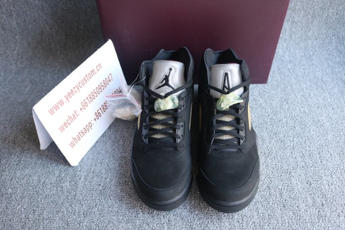 Authentic A Ma Maniére x Air Jordan 5 Retro 'Black'