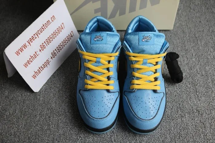 Authentic The Powerpuff Girls x Nike SB  Dunk Low Bubble