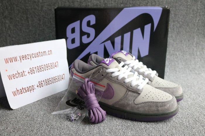 Authentic Nike Dunk Low Pro SB Purple Pigeon