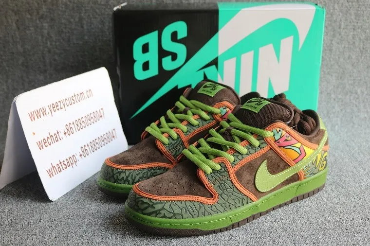 Authentic Nike De La Soul Nike Dunk Low PRM DSL SB Safari