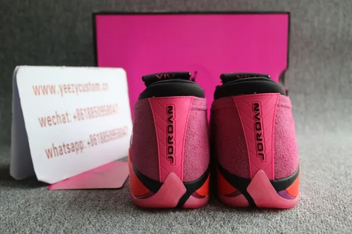 Authentic Air Jordan 14 WMNS Shocking Pink