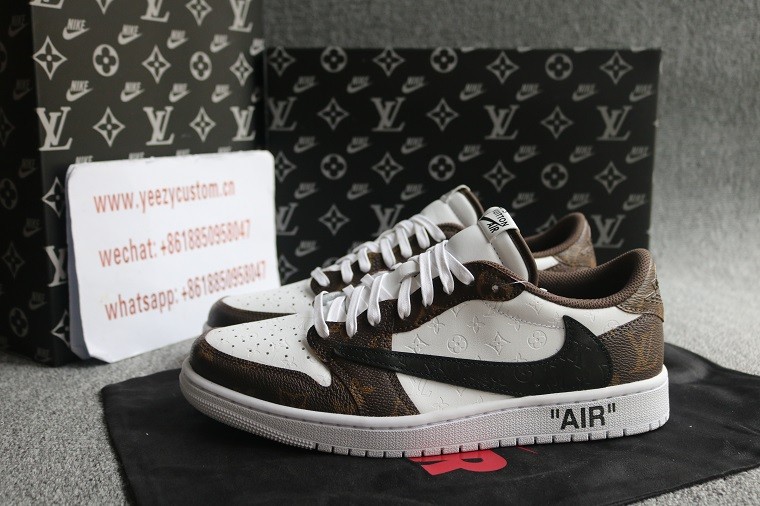 LV X Air Jordan 1 Travis Scott 