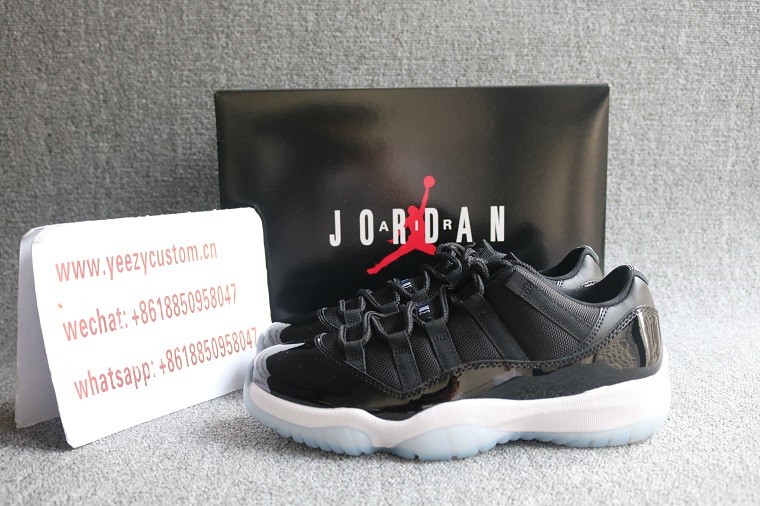 Authentic Air Jordan 11 low space jam