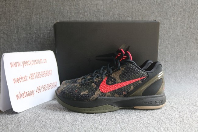 Authentic Nike Kobe 6 Italian Camo