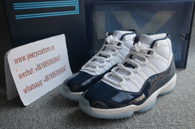 Authentic Air Jordan 11 Mid Night Win Like 82 