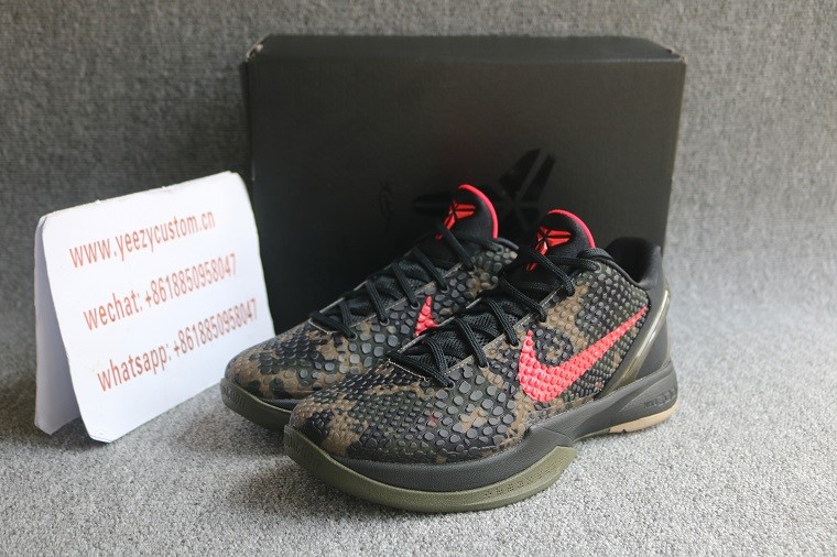 Authentic Nike Kobe 6 Italian Camo