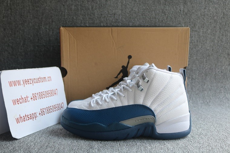 Authentic Air Jordan 12 French Blue 